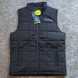 Ariat Charcoal Quilted Vest